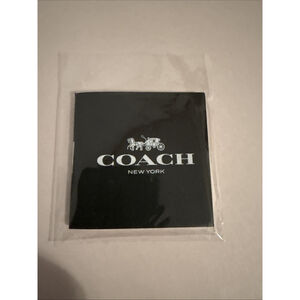 New Coach Jewelry Care Miniature Booklet 2019